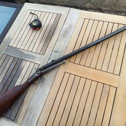 Fusil Juxtapos&eacute; Husqvarna &agrave; chiens ext&eacute;rieurs calibre 12/65