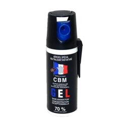 A&eacute;rosol de d&eacute;fense Gel Lacrymog&egrave;ne CS - CBM 50ml