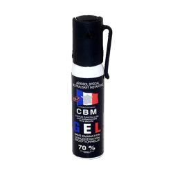 A&eacute;rosol de d&eacute;fense Gel Lacrymog&egrave;ne CS - CBM 25ml