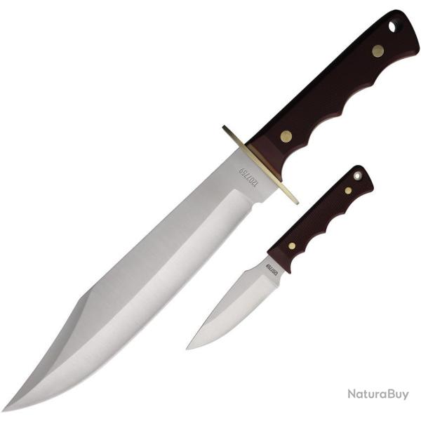 Set de de deux couteaux fixes - Schrade Old Timer bowie Combo