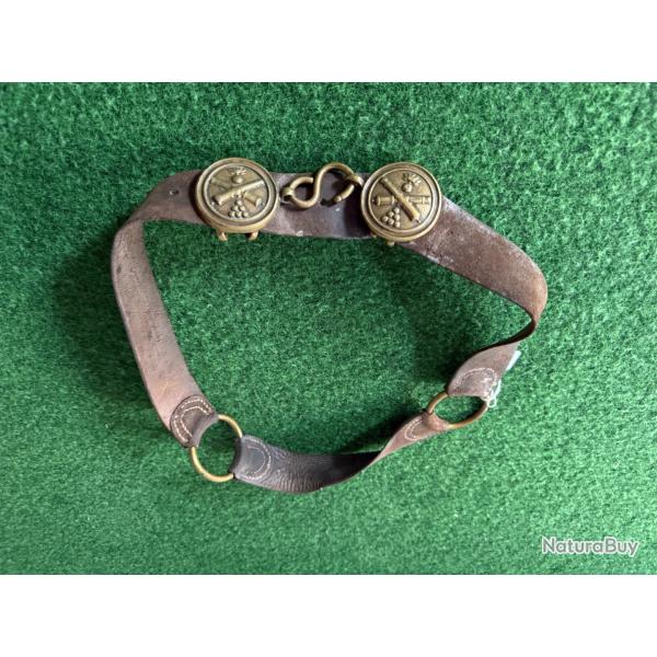 CEINTURON D'OFFICIER D'ARTILLERIE   EMPIRE  19 �ME