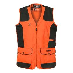 Prix de d&eacute;part &agrave; 1� !!  Gilet Traque Enfant Kaki Orange taille 14 ans