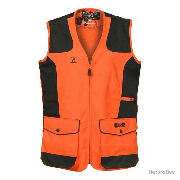 Prix de d�part � 1� !!  Gilet Traque Enfant Kaki Orange taille 14 ans