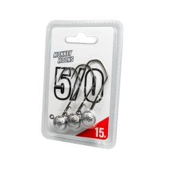 T&ecirc;te Plomb&eacute;e Monkey lures Monkey Hook 5/0 12g Par 3 5/0