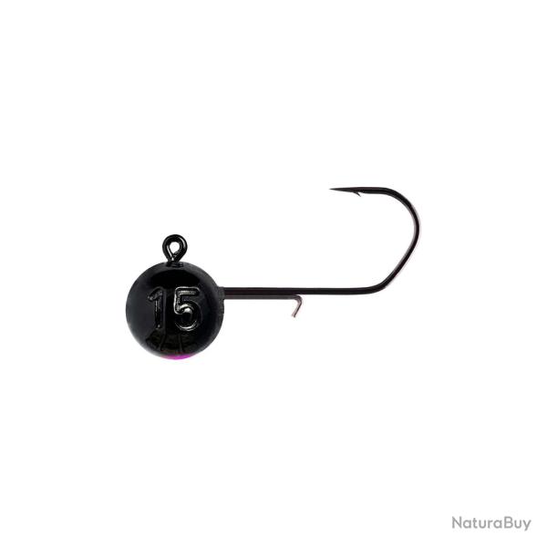 T�te Plomb�e Monkey Lures Monkey Hook Black 5/0 3g Par 3 5/0