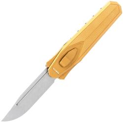 Remette RT-Swordfish Knife 14C28N Blade Aluminum Handle Bronze