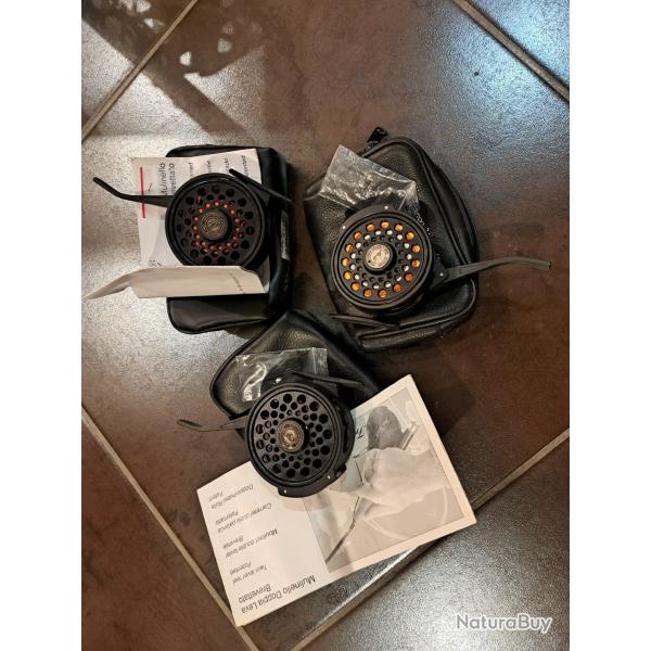 Lot de 3 moulinets Vivarelli seconde g�n�ration