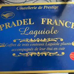 coffret    coutellerie de prestige  pradel france  laguiole