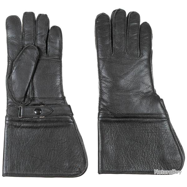 Gants cuir motard noir Arm�e Fran�aise neuf