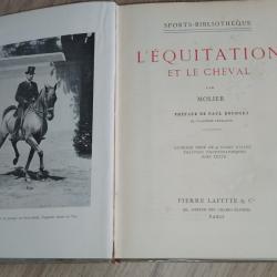 L'Equitation actuelle et ses principes par G. Le Bon 1922