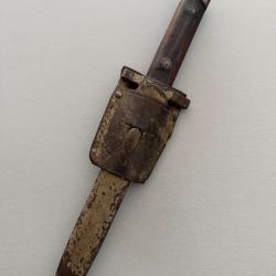 Couteau combat italien camo sable ww2