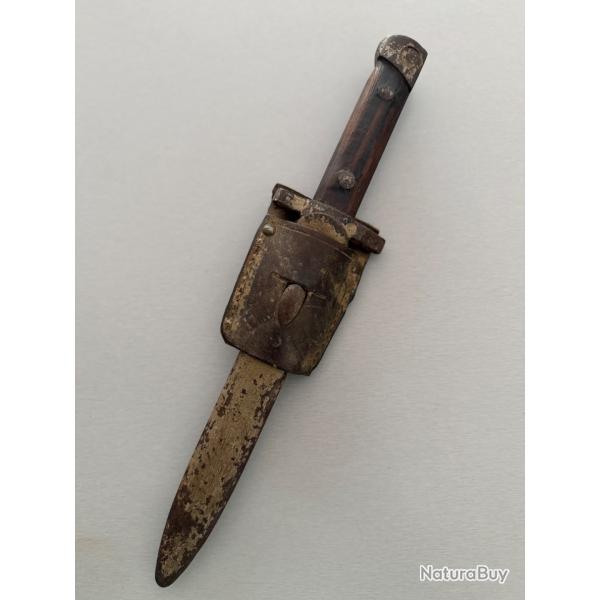 Couteau combat italien camo sable ww2