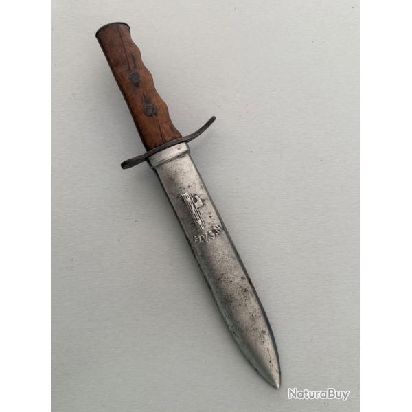 Couteau combat Poignard MVSN italien ww2