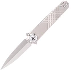 Couteau pliant - Dream Tech Button Lock Dagger manche titane