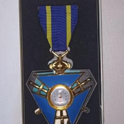 M&eacute;daille d&eacute;corative thermom&egrave;tre type Bimetallique vintage 2