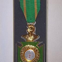 M&eacute;daille d&eacute;corative thermom&egrave;tre type Bimetallique vintage 3