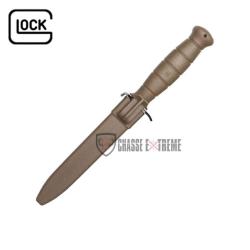 Couteau GLOCK FM81 Coyote avec Scie 16,5 cm