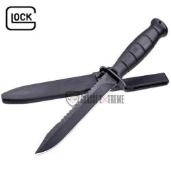 Couteau GLOCK FM81 Noir avec Scie 16,5 cm
