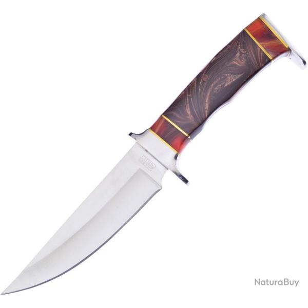 Couteau fixe de chasse Frost Hunter Red