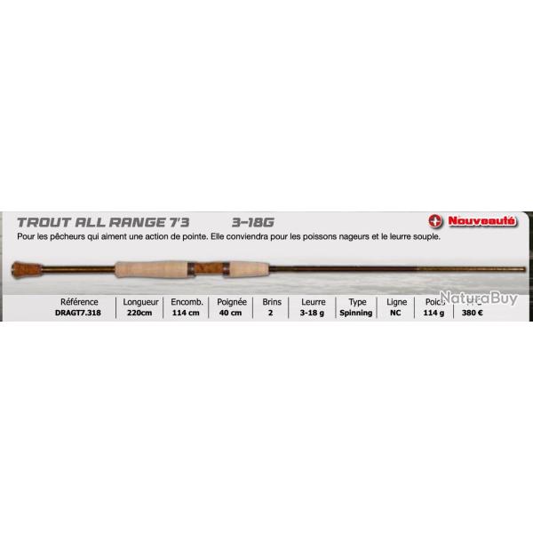 Canne Dragonbait Trout All Range -20%