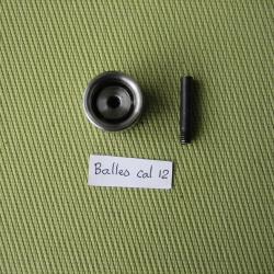 Lissoir balle sp&eacute;cial Cortini 1&egrave;re qualit&eacute; calibre 12