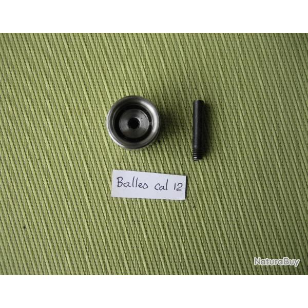 Lissoir balle sp�cial Cortini 1�re qualit� calibre 12