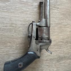 Revolver a broche belge 7 mm type LEFAUCHEUX       1