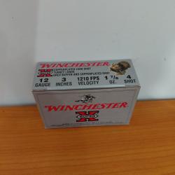 10 CARTOUCHES WINCHESTER SUPER X TURKEY,12/76, 53G, N&deg; 4