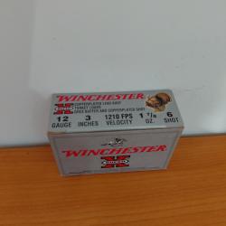 10 CARTOUCHES WINCHESTER SUPER X TURKEY,12/76, 53G, N&deg; 6