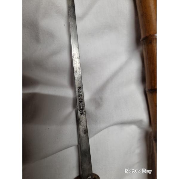Canne epee bambou solingen