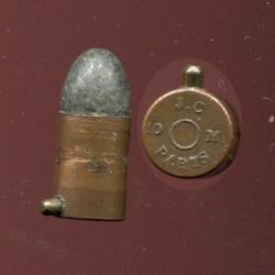 10 mm &agrave; broche par ules Chaleyer - TRES RARE - marquage en relief :  J.C 10 O M PARIS