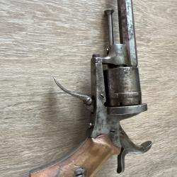 Revolver a broches Belge type LEFAUCHEUX 7 mm     3