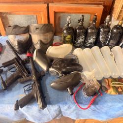 Lot paintball