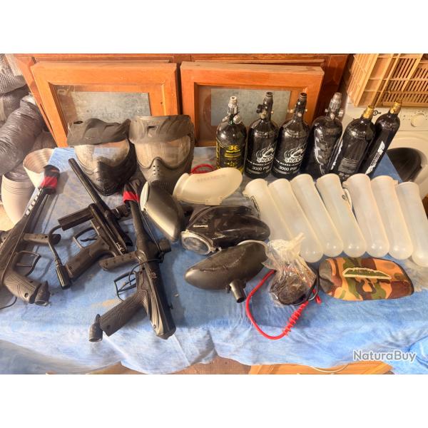 Lot paintball