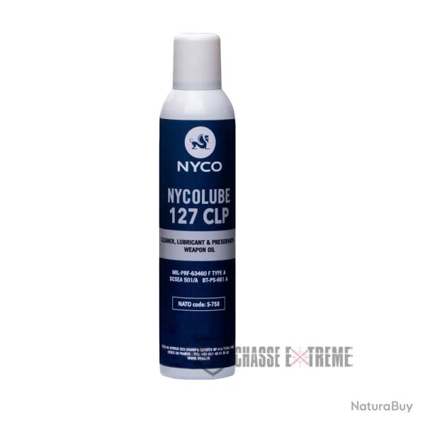 Spray Nycolube 127 Clp pour Armes Aerosol de 250ml
