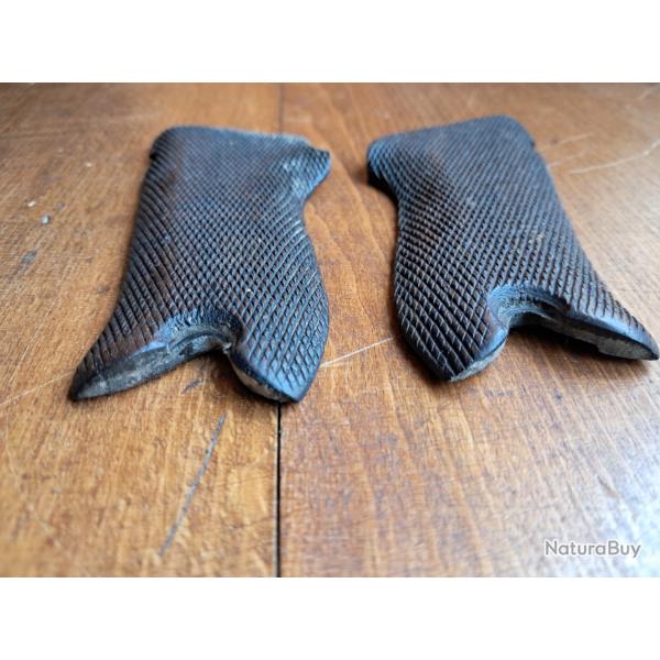 Paire de plaquettes P 08 Luger WW2
