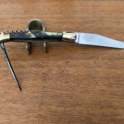 RARE COUTEAU LAGUIOLE   AVEC MARQUAGE L HEBDO GGT  (2026  1
