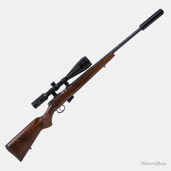 CZ Mod 453 Varmint Cal .17 HMR + Lunette Hawke