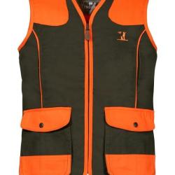 DESTOCKAGE ! Gilet tradition haute visibilit&eacute; enfant Percussion Taille 10 ans