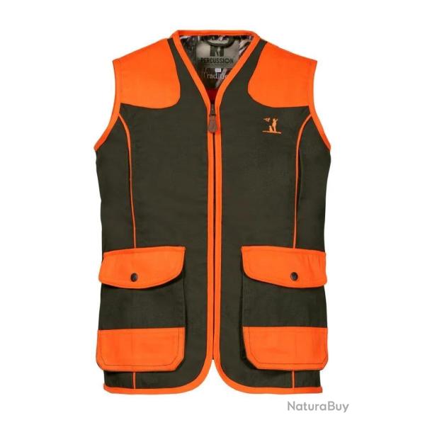DESTOCKAGE ! Gilet tradition haute visibilit� enfant Percussion Taille 12 ans