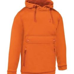 DESTOCKAGE ! Sweat Shirt Percussion Orange pour Enfant