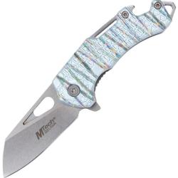 Couteau pliant MTech manche flamm&eacute;