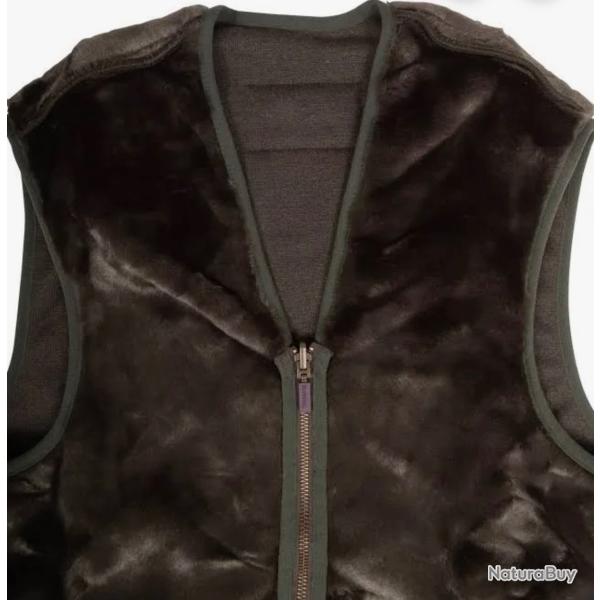 Barbour Warm pile waistcoat zip/gilet doublure luxe pour veste