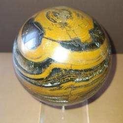 SPHERE OEIL DE TIGRE PIERRE DE COLLECTION