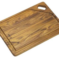 Planche &agrave; d&eacute;couper Teck Stolf Elegance Culinary 36X25X1.9cm