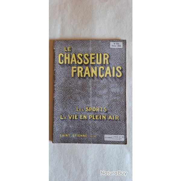 Revue le chasseur fran�ais 1933