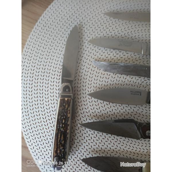 Lot de couteau pliant