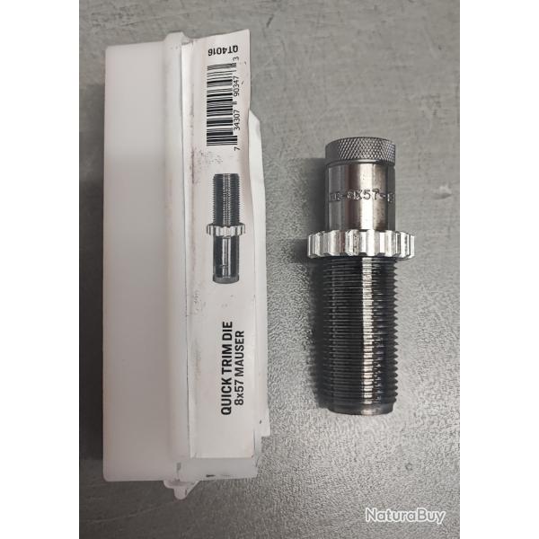 Outil pour raccourcisseur de douilles LEE / Quick Trim Die - Calibre 8x57 #90347
