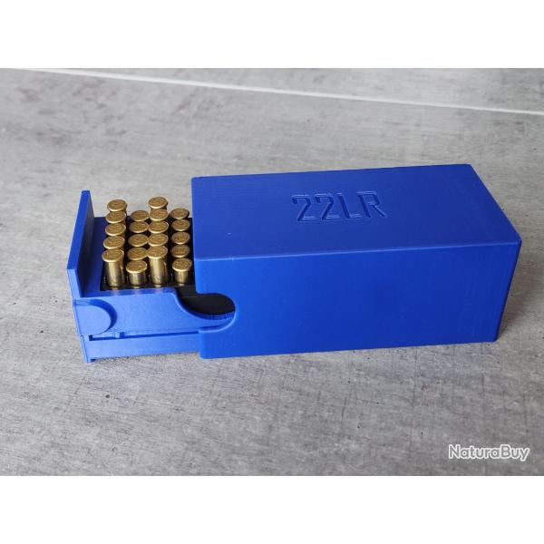 Bo�te de rangement pour munitions .22 LR - Organisation optimis�e