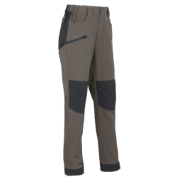 Pantalon Hyperstretch renforc&eacute; Savane Evo marron PERCUSSION-60